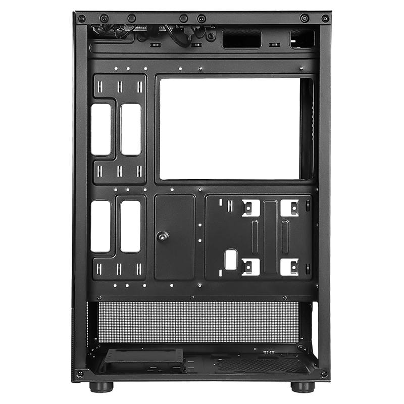 Ant Esports Crystal X2 ARGB Mid Tower Case (Black) - Image 5