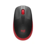 Logitech M190 Full-Size Wireless Mouse (Red)