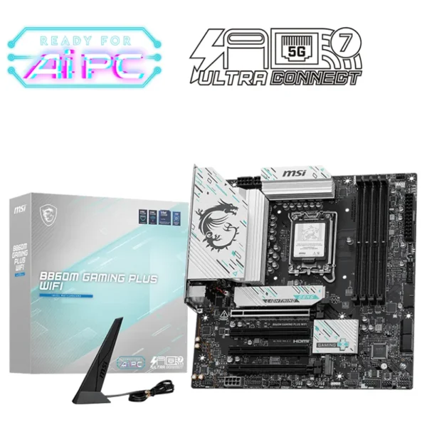 MSI B860M Gaming Plus WiFi Motherboard