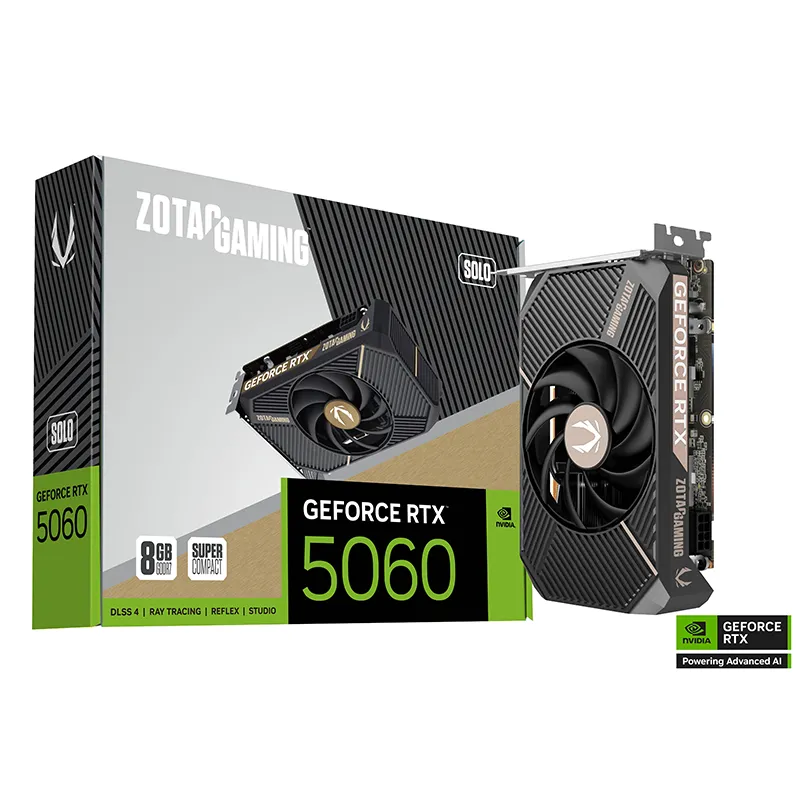 Zotac GeForce RTX 5060 Solo 8GB GDDR7 Graphics Card - Image 1