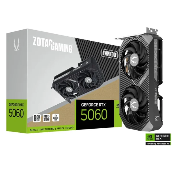 Zotac GeForce RTX 5060 Twin Edge 8GB GDDR7 Graphics Card
