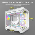 Antec C5 ARGB Mid Tower Case (White) - Image 4