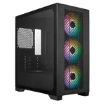 Cooler Master Elite 301 ARGB Mid Tower Case (Black)