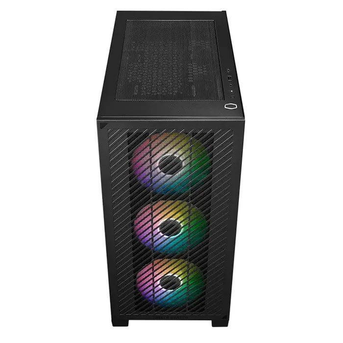 Cooler Master Elite 301 ARGB Mid Tower Case (Black) - Image 3