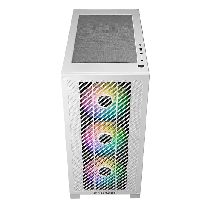 Cooler Master Elite 301 ARGB Mid Tower Case (White) - Image 2