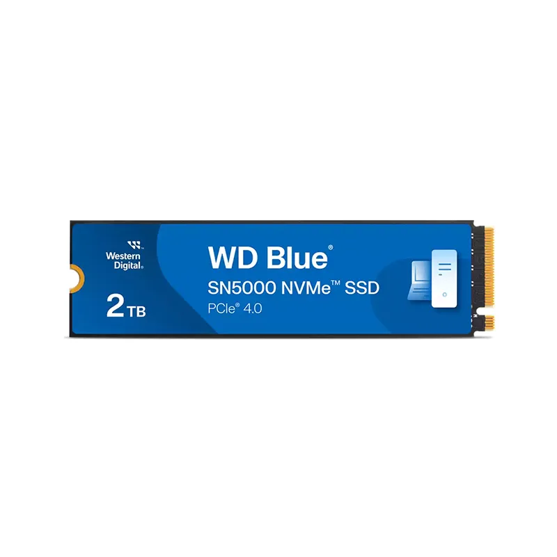WD Blue SN5000 2TB PCIe 4.0 M.2 NVMe SSD - Image 1
