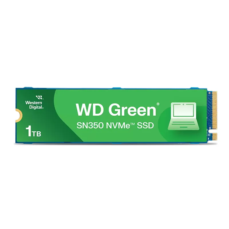 WD Green SN350 1TB PCIe 3.0 M.2 NVMe SSD - Image 1