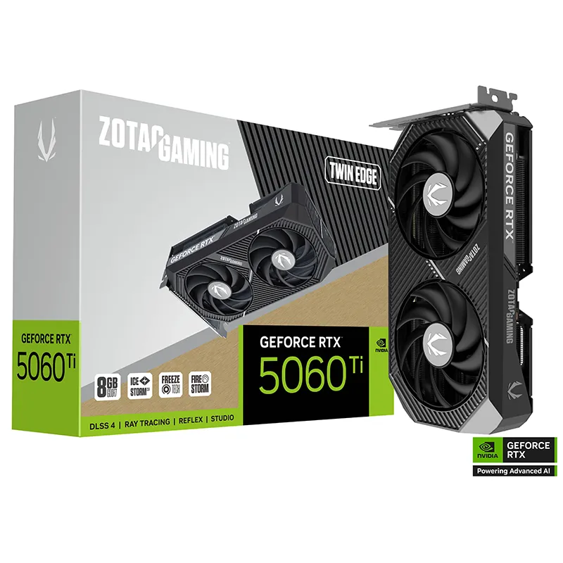 Zotac GeForce RTX 5060 Ti Twin Edge 8GB GDDR7 Graphics Card - Image 1