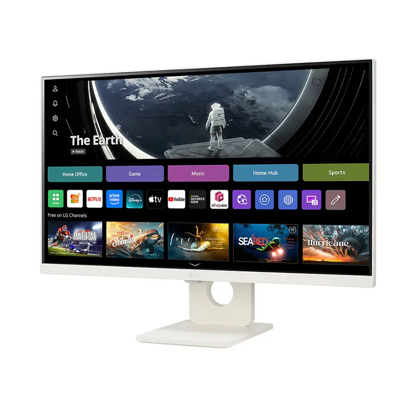 LG 25SR50F-W 24.5-inch Full HD IPS Smart Monitor - Image 2