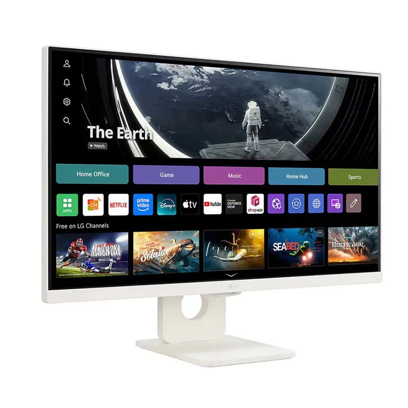 LG 25SR50F-W 24.5-inch Full HD IPS Smart Monitor - Image 3