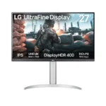 LG UltraFine 27UP650K-W 27-inch 4K UHD IPS Monitor