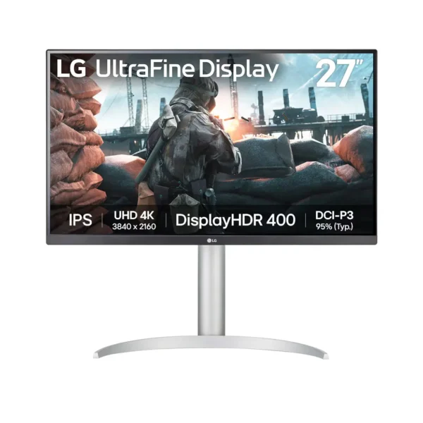 LG UltraFine 27UP650K-W 27-inch 4K UHD IPS Monitor