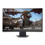LG UltraGear 32GS60QC-B 31.5-inch QHD VA 180Hz Curved Gaming Monitor
