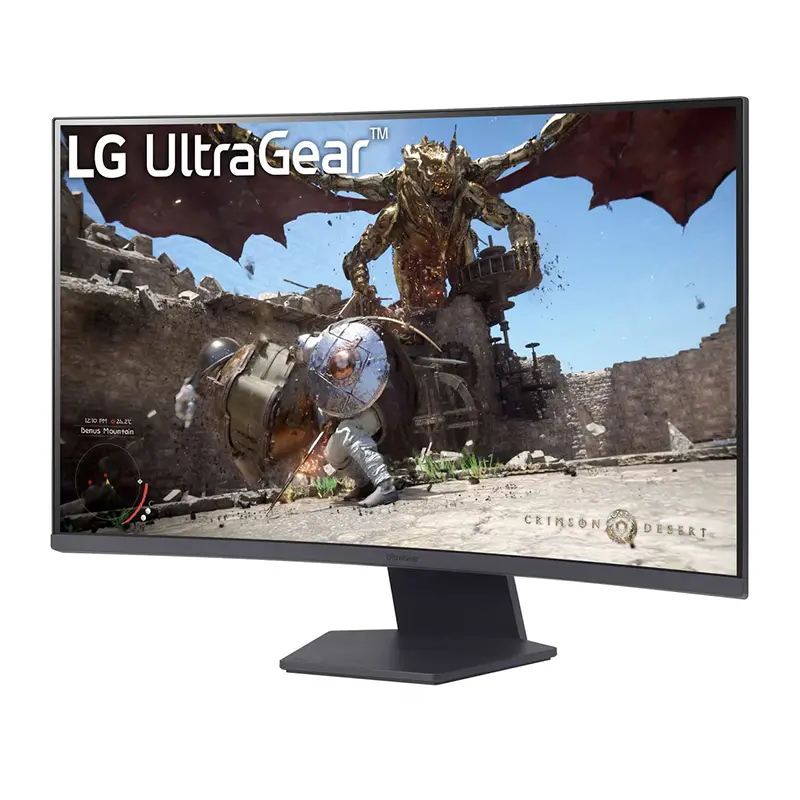 LG UltraGear 32GS60QC-B 31.5-inch QHD VA 180Hz Curved Gaming Monitor - Image 2