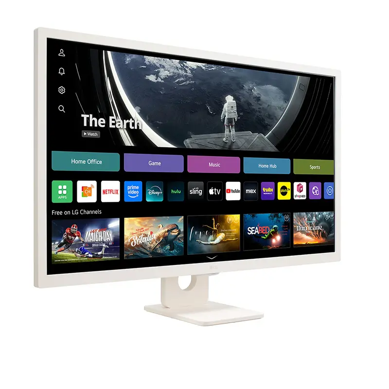 LG 32SR50F-W 31.5-inch Full HD IPS Smart Monitor - Image 3