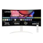 LG 34SR65QC-W 34-inch WQHD VA 100Hz UltraWide Curved Smart Monitor