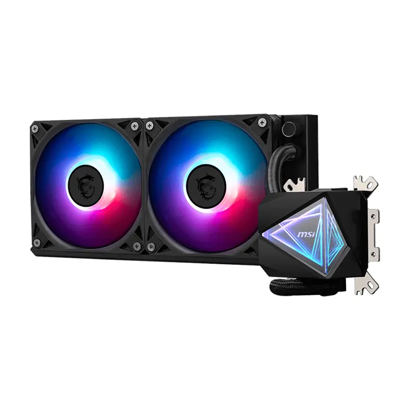 MSI MAG CoreLiquid i240 ARGB AIO Liquid Cooler (Black) - Image 2