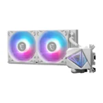 MSI MAG CoreLiquid i240 ARGB AIO Liquid Cooler (White) - Image 2