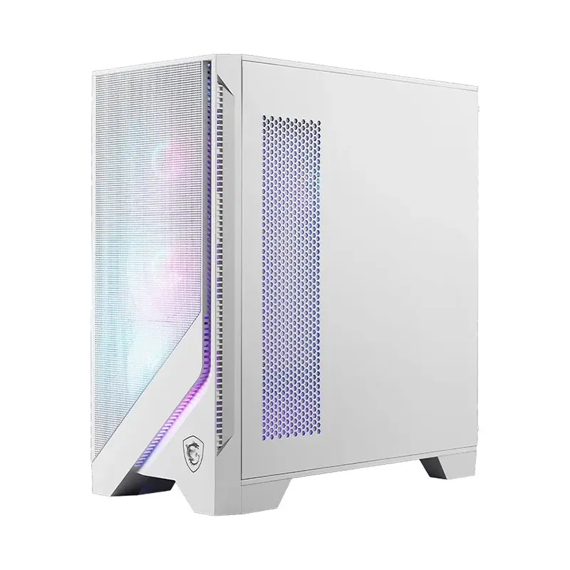 MSI MAG Forge 320R Airflow Mid Tower Case (White) - Image 2