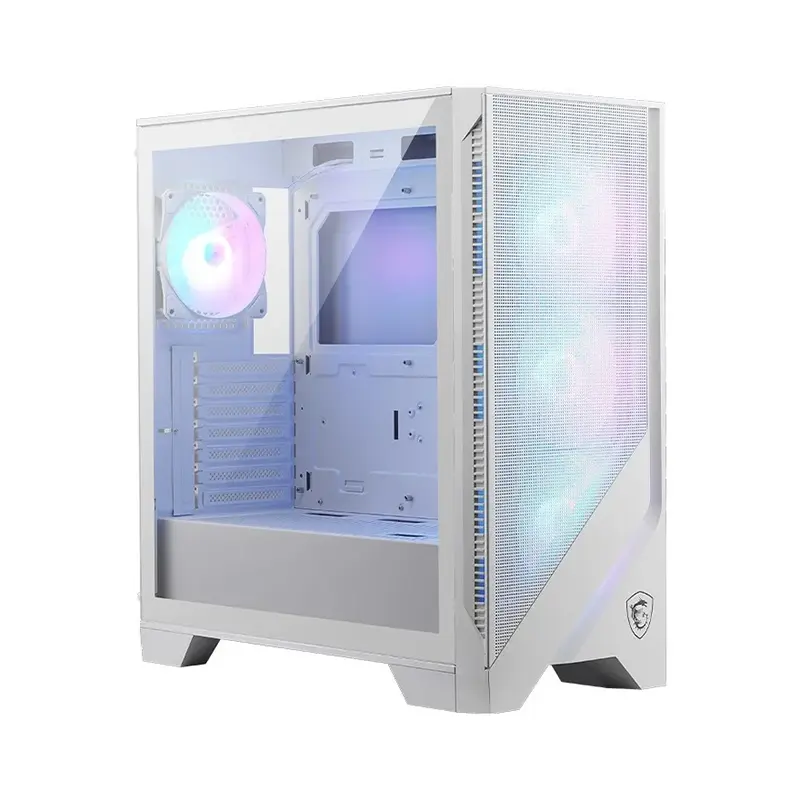 MSI MAG Forge 320R Airflow Mid Tower Case (White) - Image 4