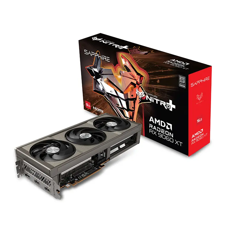 kc_computers_sapphire_nitro_radeon_rx_9060_xt_16gb_gddr6_graphics_card_1 Sapphire Nitro+ Radeon RX 9060 XT 16GB GDDR6 Graphics Card - Image 1