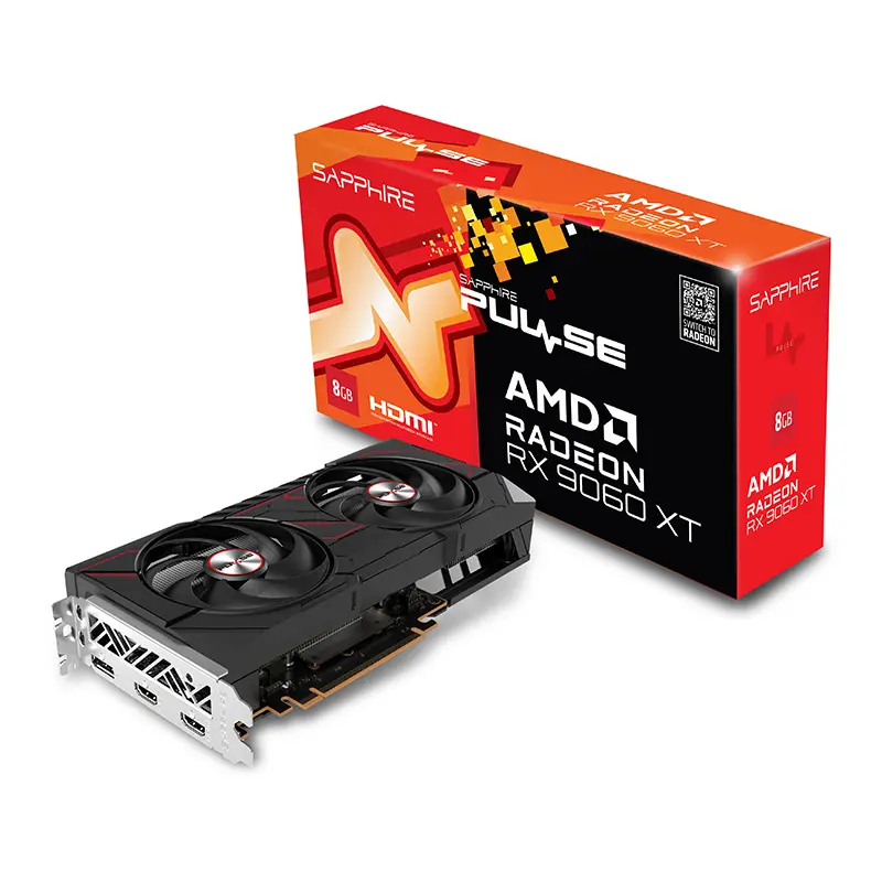 Sapphire Pulse Radeon RX 9060 XT 8GB GDDR6 Graphics Card - Image 1