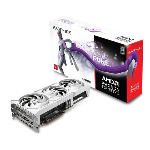Sapphire Pure Radeon RX 9070 16GB GDDR6 Graphics Card