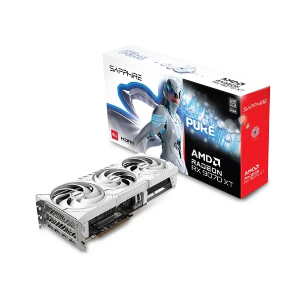 Sapphire Pure Radeon RX 9070 XT 16GB GDDR6 Graphics Card