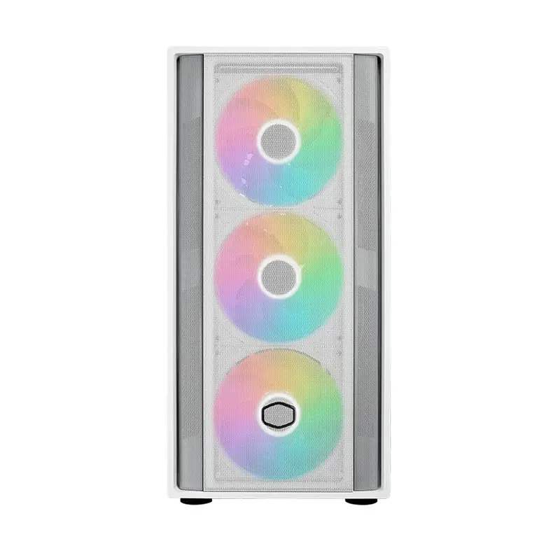 Cooler Master MasterBox 600 ARGB Mid Tower Case (White) - Image 2