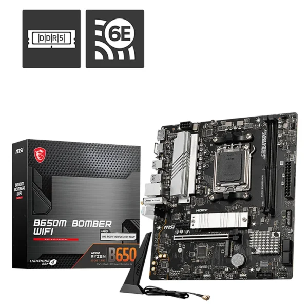 MSI B650M Bomber WiFi Motherboard