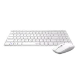 Rapoo 9300M Multi-Mode Wireless Bluetooth Keyboard Mouse Combo (White) - Image 2