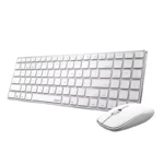 Rapoo 9300M Multi-Mode Wireless Bluetooth Keyboard Mouse Combo (White) - Image 4