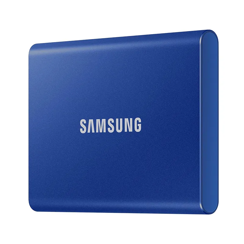 Samsung T7 2TB Portable SSD - Indigo Blue - Image 2