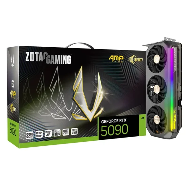 Zotac GeForce RTX 5090 AMP Extreme Infinity 32GB GDDR7 Graphics Card
