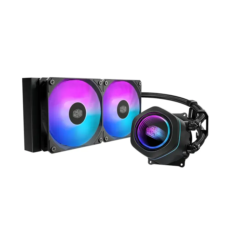 Cooler Master MasterLiquid Core Nex 240 Black ARGB Liquid Cooler - Image 1