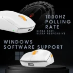 Cosmic Byte Atlas Wireless/Bluetooth/Wired Tri Mode Mouse (White) - Image 5
