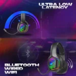 Cosmic Byte Immortal 2.4GHz Wireless Bluetooth + Wired Gaming Headset - Image 6