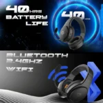 Cosmic Byte Inferno 2.4GHz Wireless Bluetooth + Wired Gaming Headset - Image 6