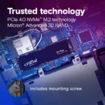 Crucial P3 Plus 1TB PCIe 4.0 M.2 NVMe SSD - Image 4