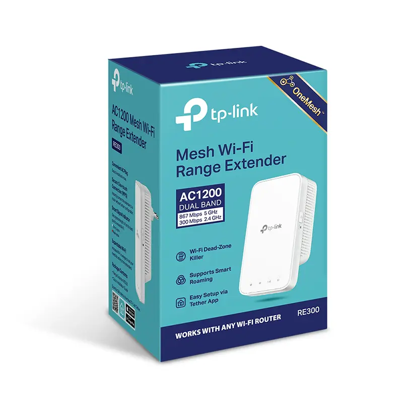TP-Link RE300 AC1200 Mesh Wi-Fi Range Extender - Image 4