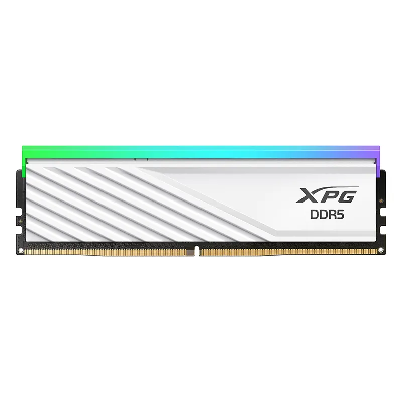 kc_computers_adata_xpg_lancer_blade_rgb_ddr5_memory_white_1 Adata XPG Lancer Blade RGB 16GB (16GBx1) 6000MHz CL48 DDR5 Memory (White) - Image 1
