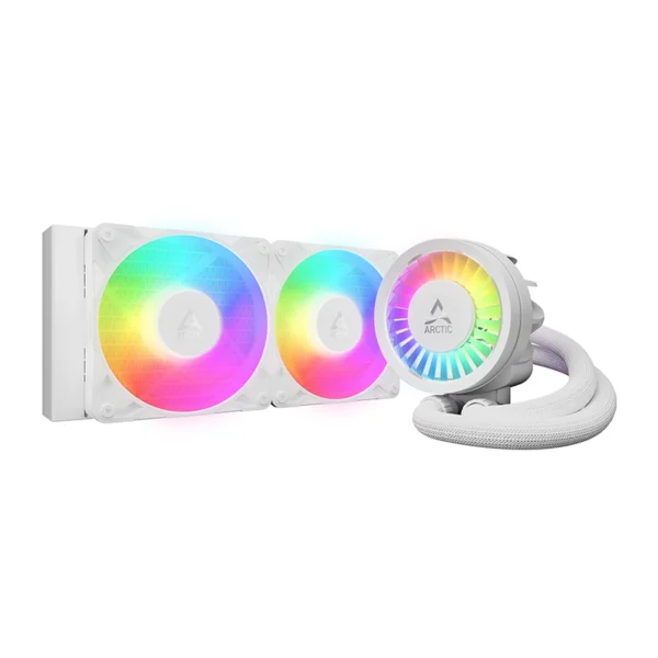 Arctic Liquid Freezer III Pro 240 ARGB Liquid Cooler (White)