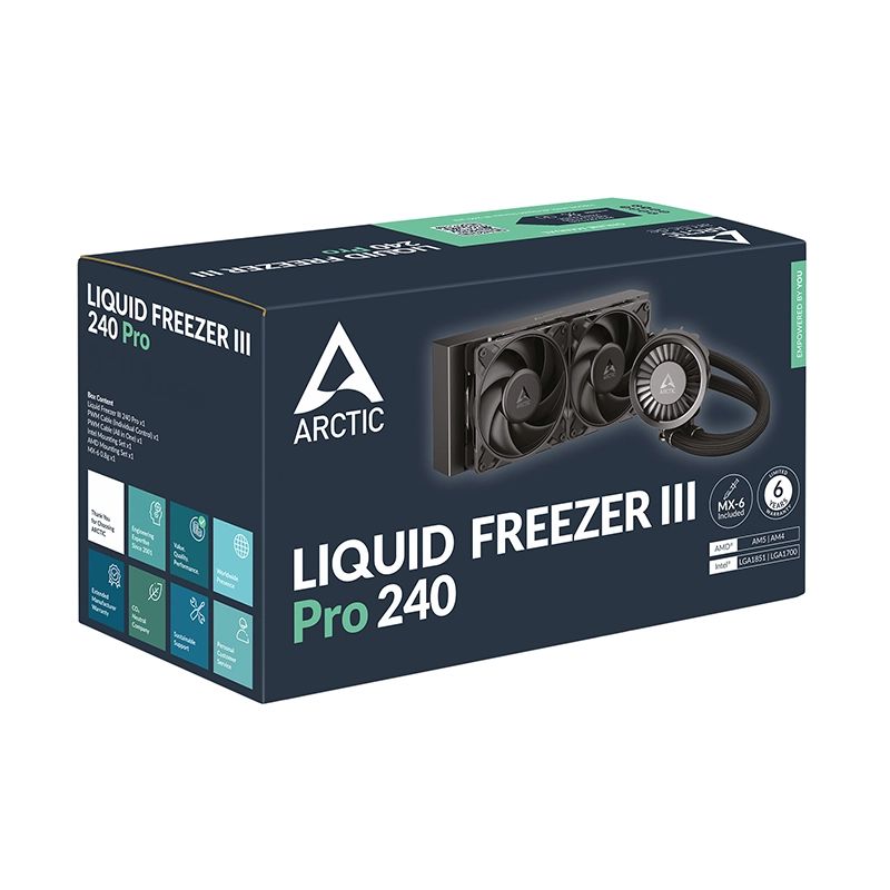Arctic Liquid Freezer III Pro 240 Liquid Cooler - Image 6