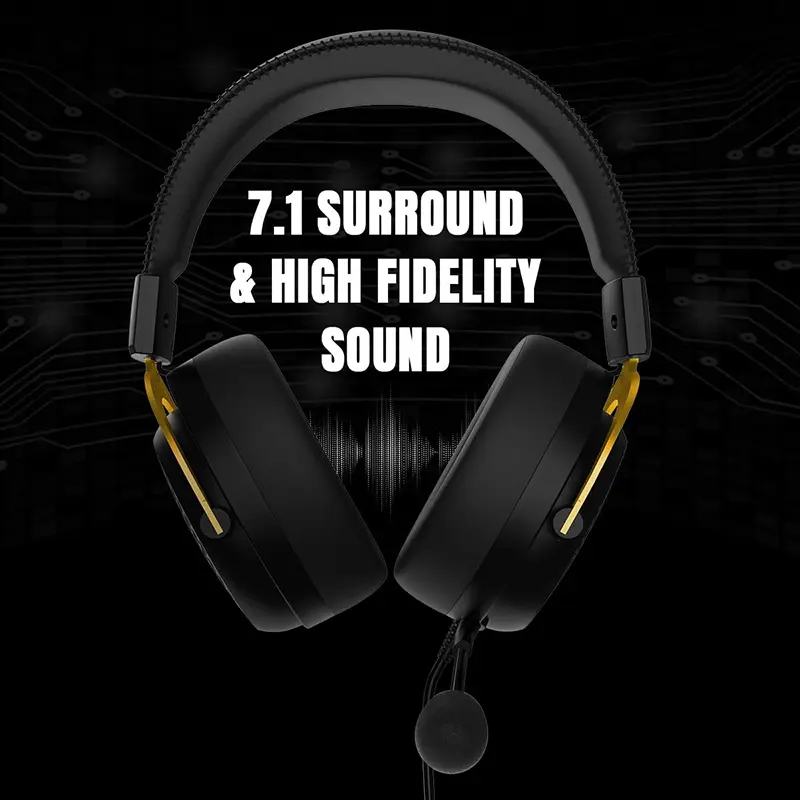 Cosmic Byte CryoCore 7.1 Surround USB Wired Gaming Headset - Image 3