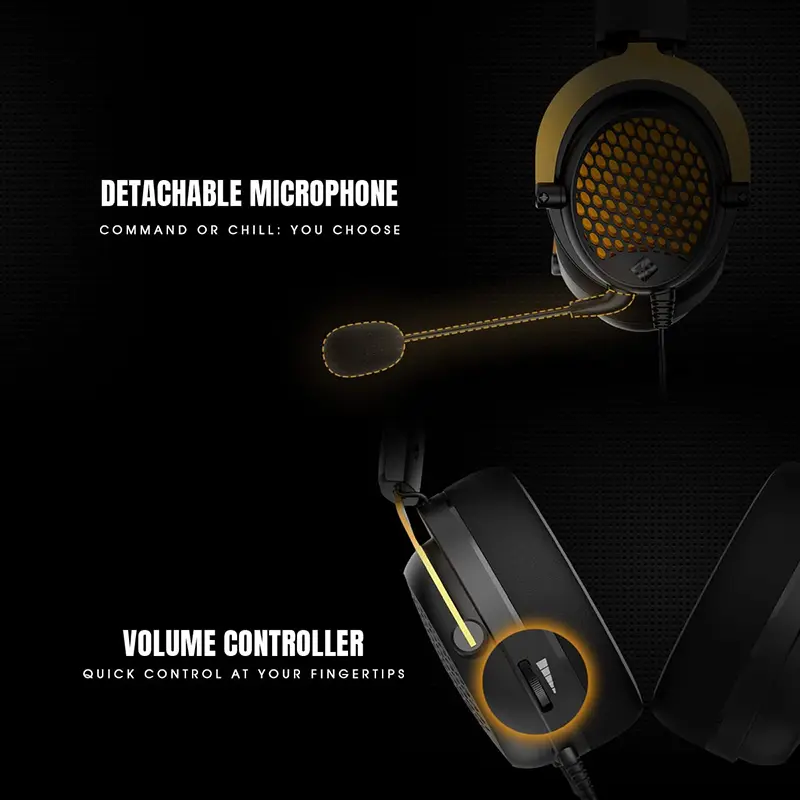 Cosmic Byte CryoCore 7.1 Surround USB Wired Gaming Headset - Image 4