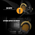 Cosmic Byte CryoCore 7.1 Surround USB Wired Gaming Headset - Image 6