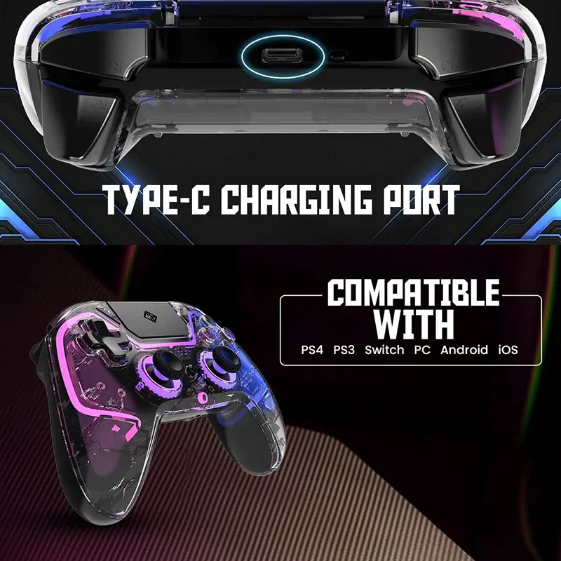 Cosmic Byte Quantum Dual Mode Bluetooth + Wired Gamepad - Image 5