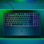 Razer Ornata V3 Tenkeyless Ergonomic Clicky RGB Gaming Keyboard - Image 4