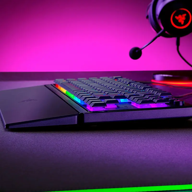 Razer Ornata V3 Tenkeyless Ergonomic Clicky RGB Gaming Keyboard - Image 5