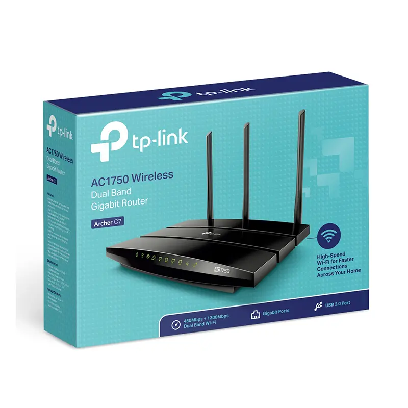 TP-Link Archer C7 AC1750 Wireless Dual Band Gigabit Router - Image 4